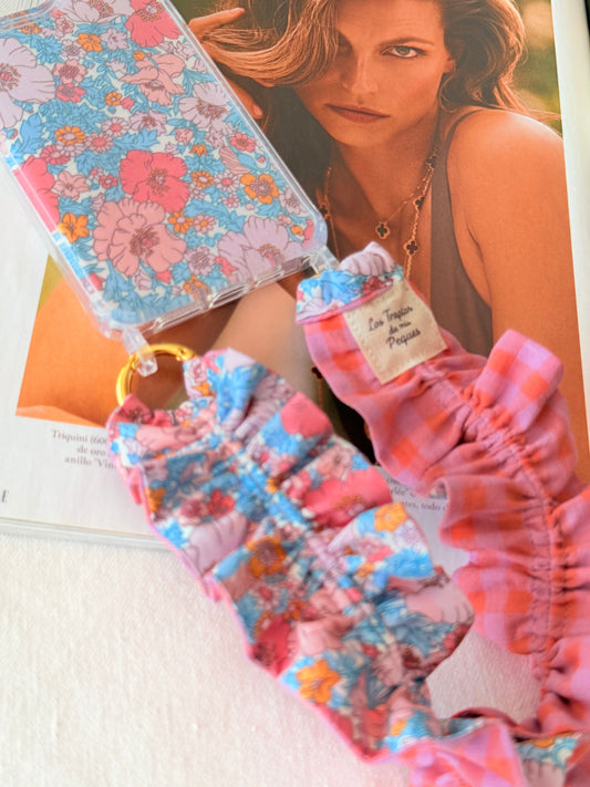 Conjunto Cuelga Movil Rizado Corto Liberty Betsy Toscana y Vichy