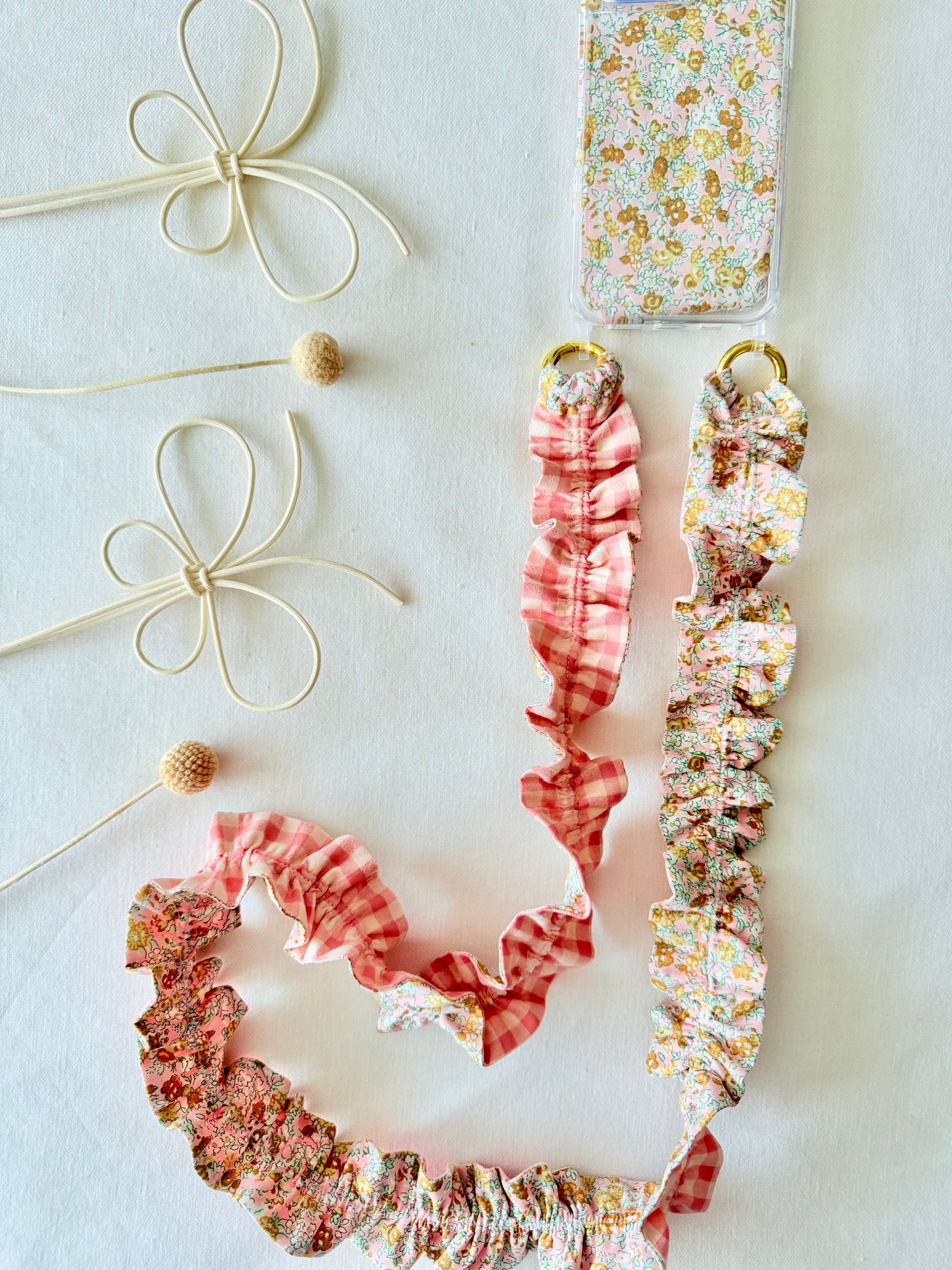 Conjunto Cuelga Movil Rizado Mireia y Vichy