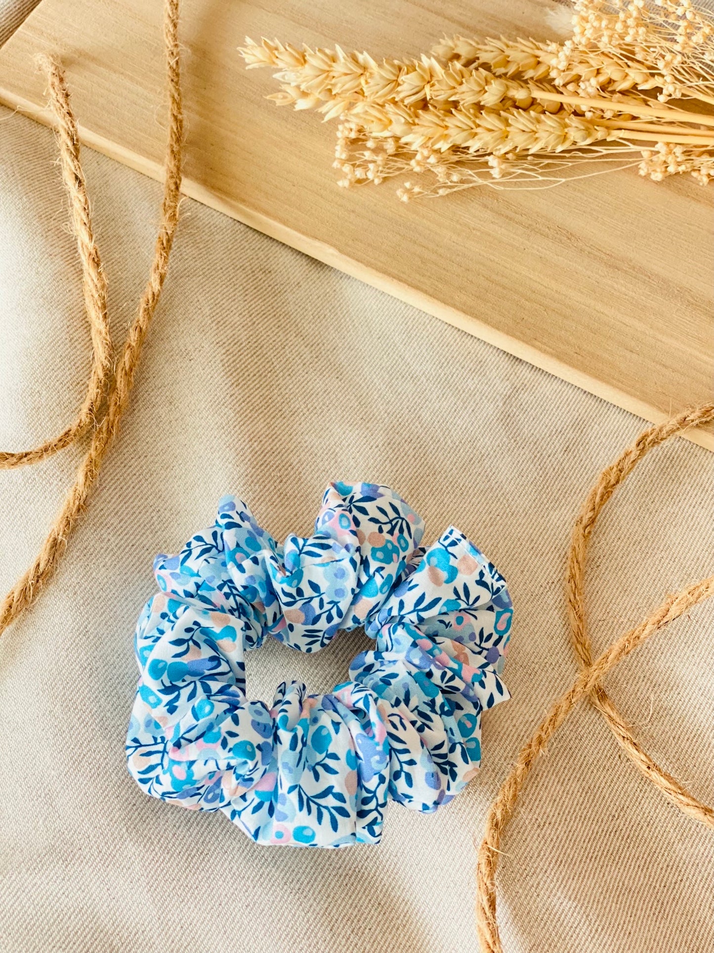 Scrunchie Liberty wilthshire Azul