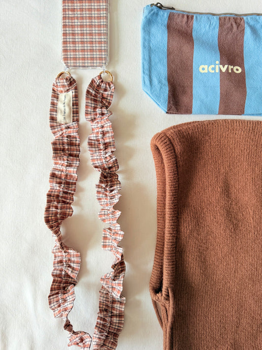 Cuelga Movil Rizado Tartan Poplar