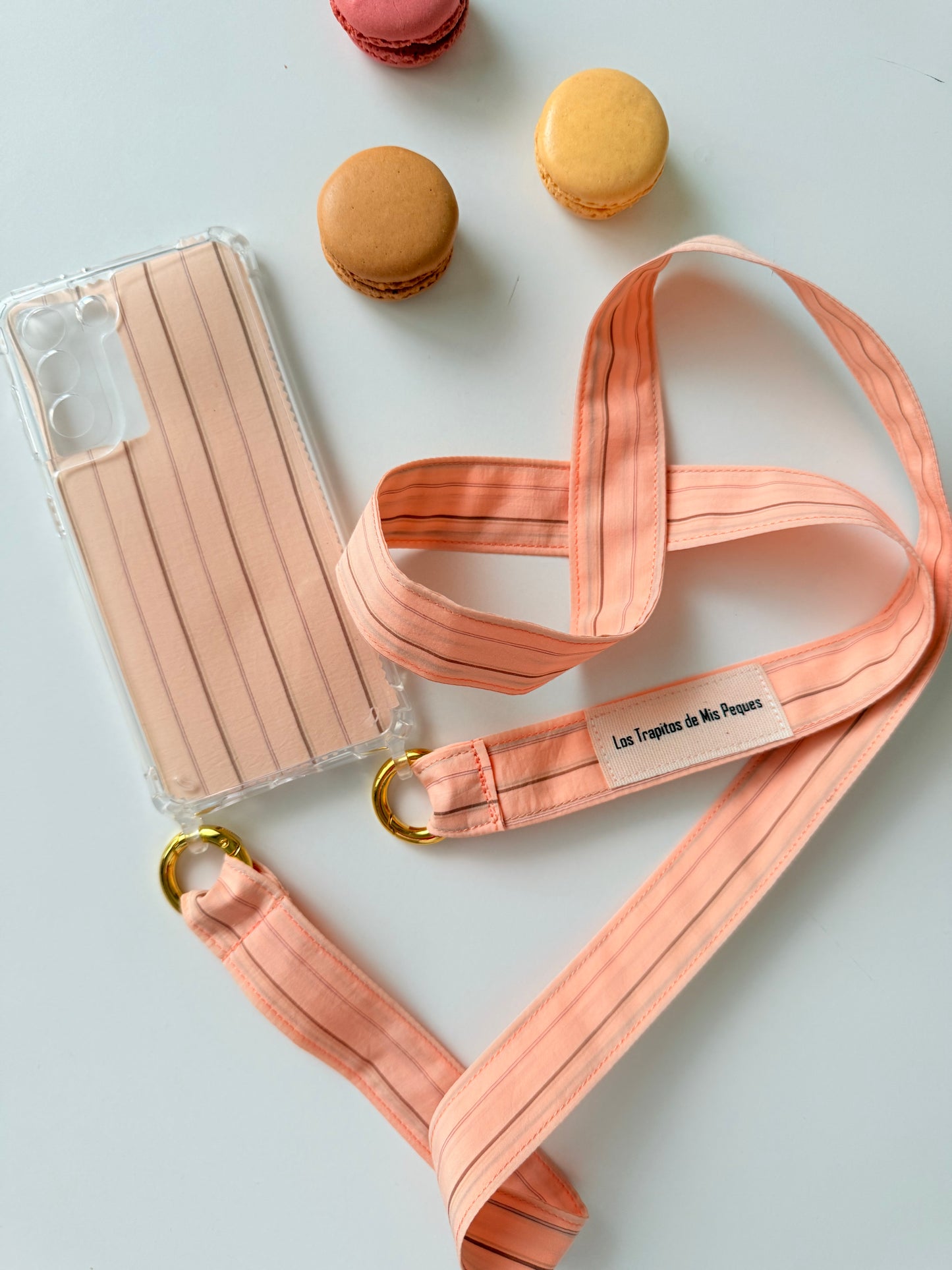 Conjunto Cuelga Móvil Lino Coral
