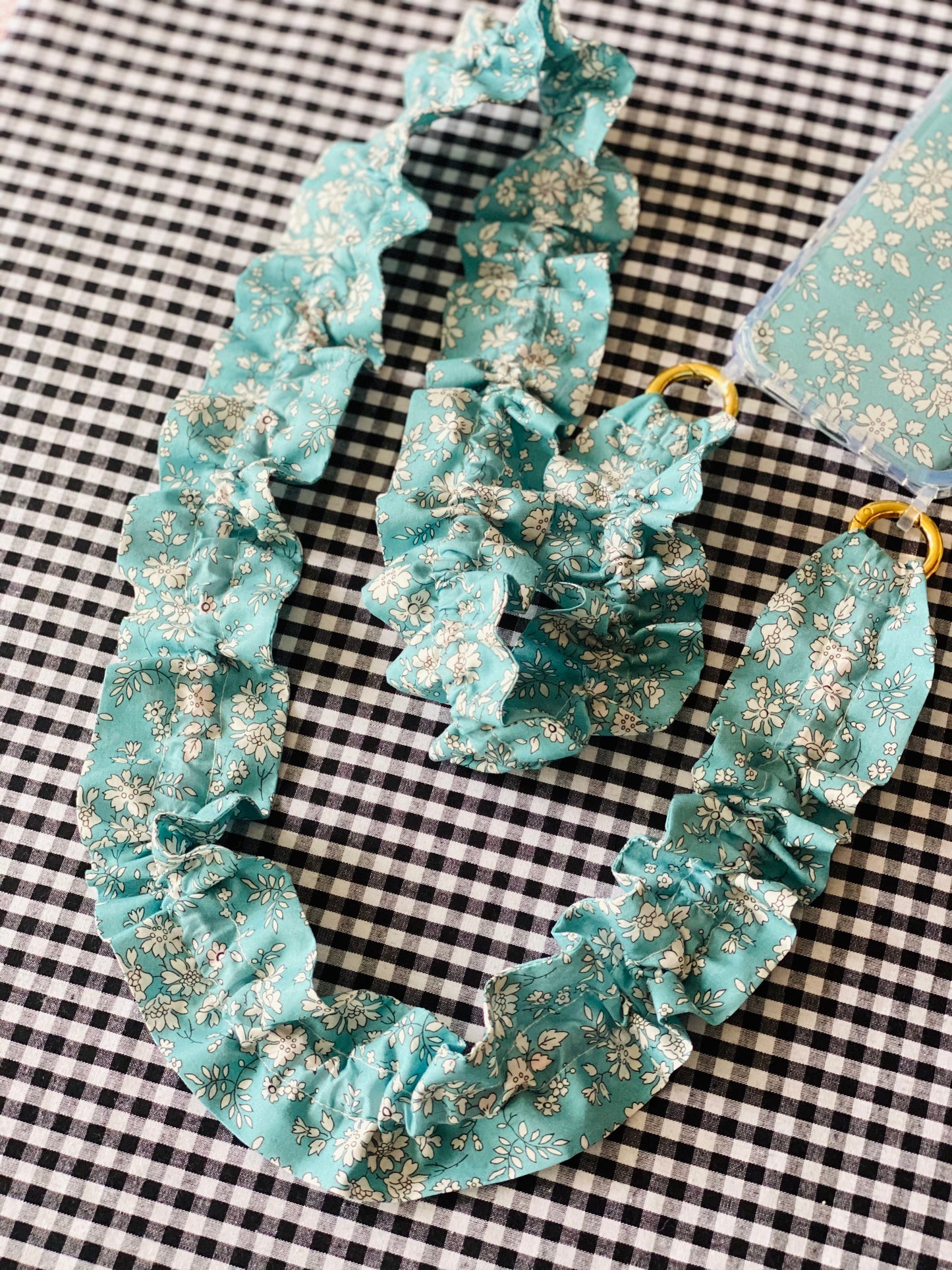 Conjunto Cuelga Movil Rizado Liberty Capel Turquesa