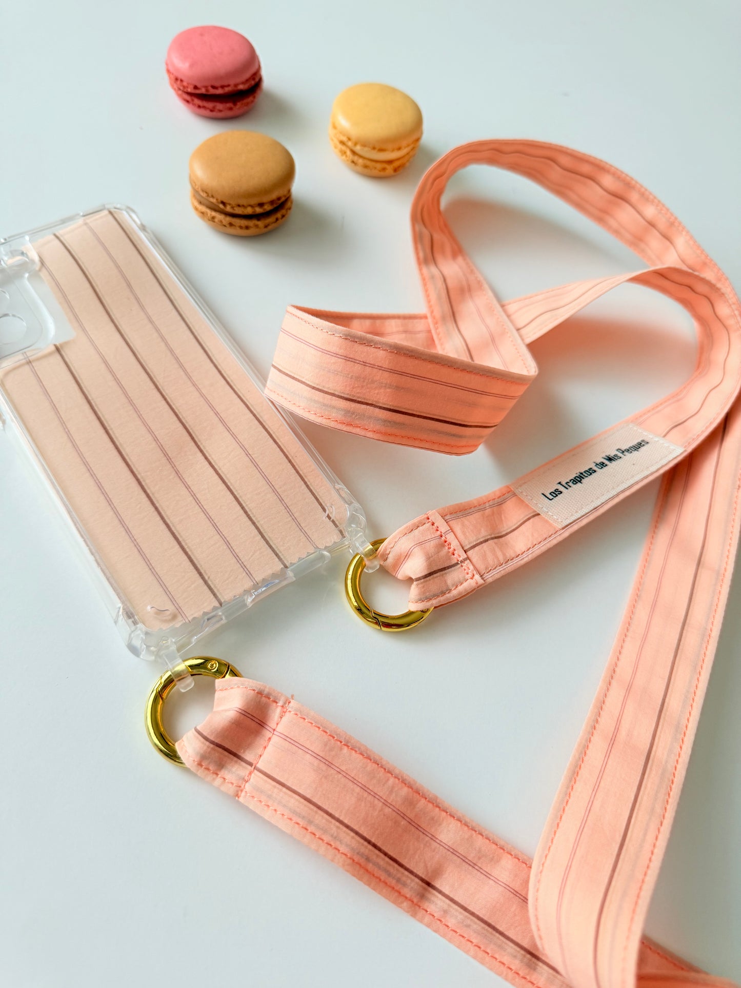 Conjunto Cuelga Móvil Lino Coral