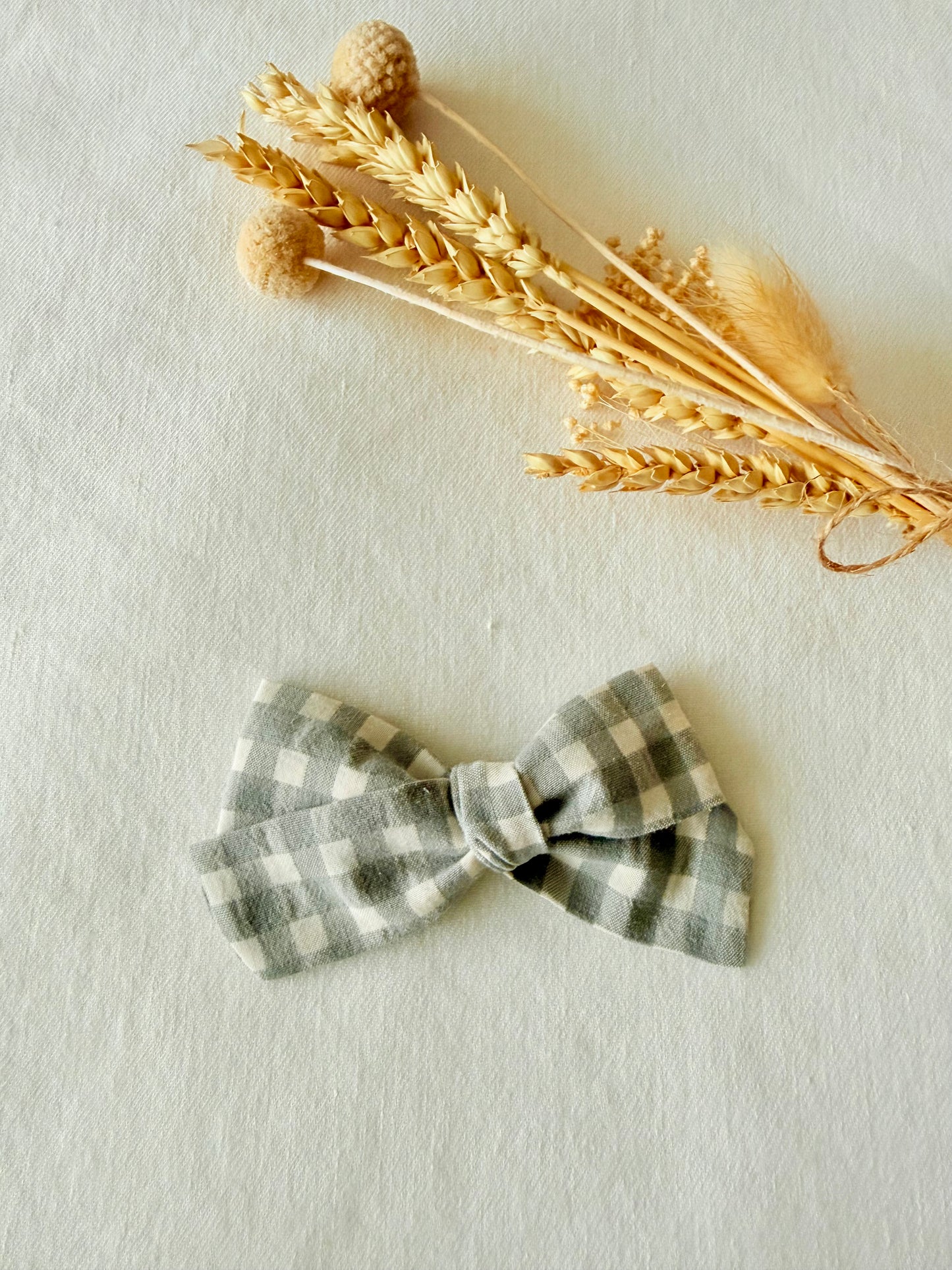 Lazo Nudo Vichy Gris