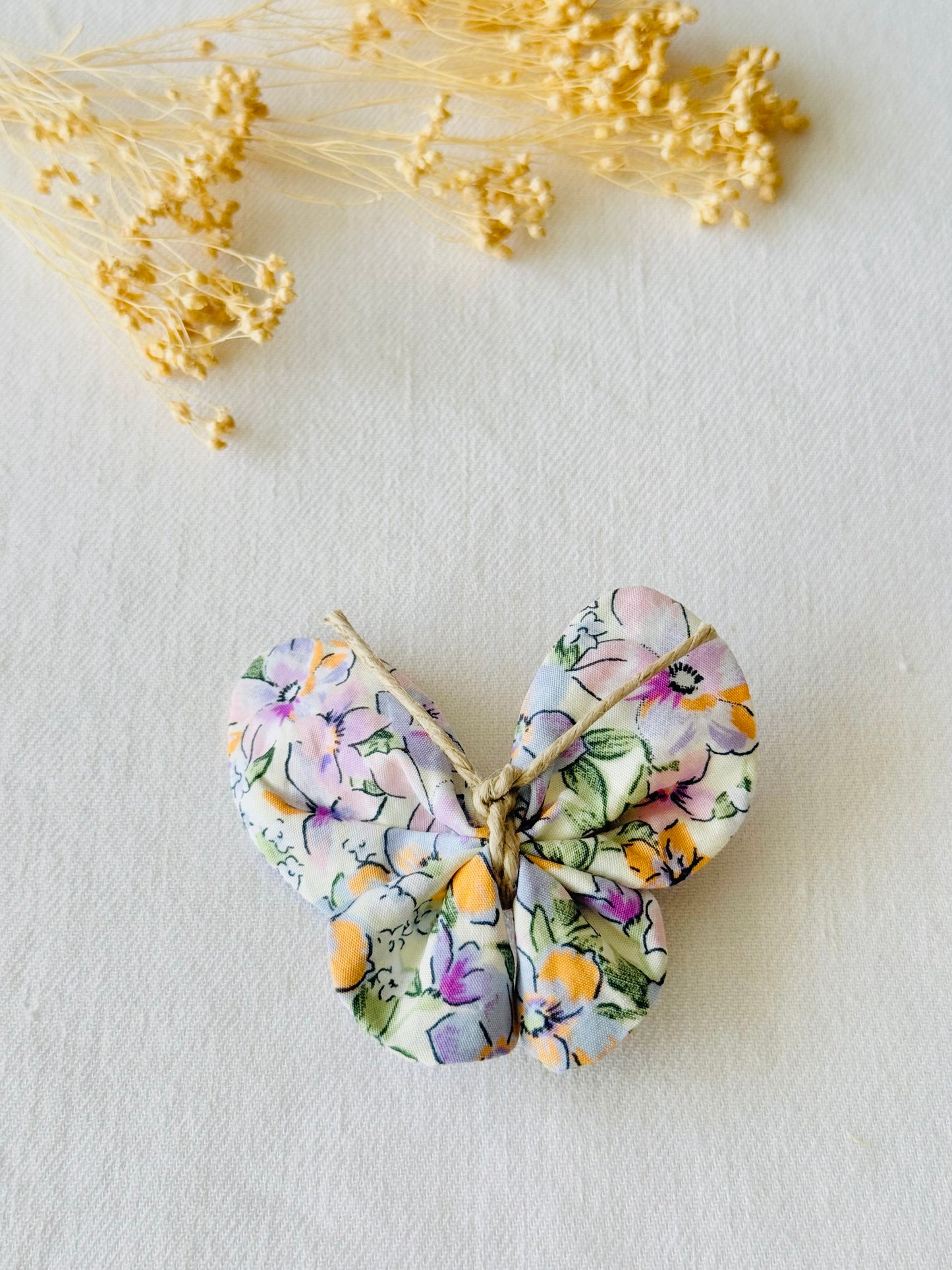 Mariposa Flores Lila