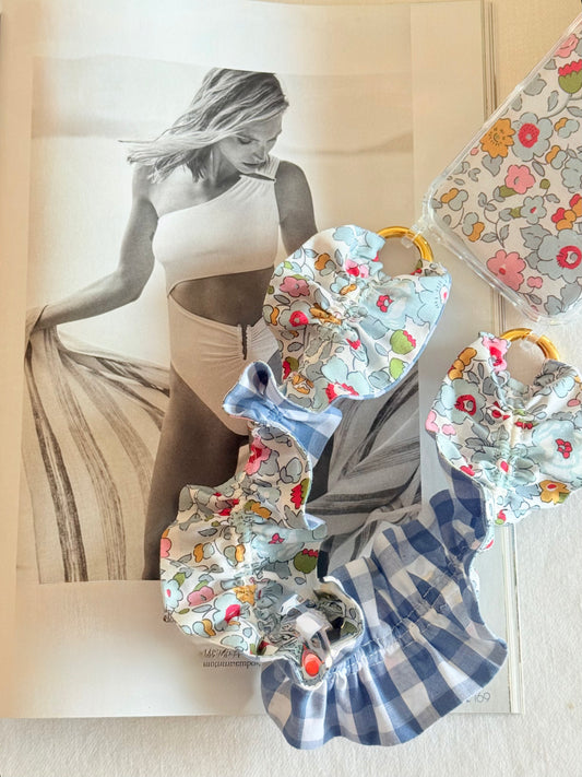 Conjunto Cuelga Movil Rizado Corto Liberty Betsy y Vichy