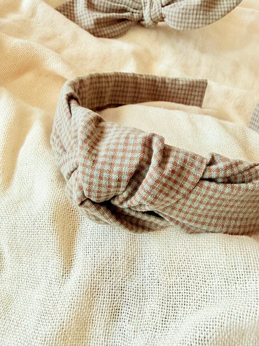 Diadema Nudo Minivichy Mocha