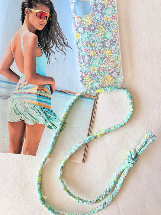 Conjunto Cuelga Movil Cordón Liberty Michelle Verde