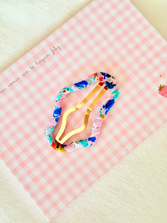 Pinza Forrada Liberty Rosa