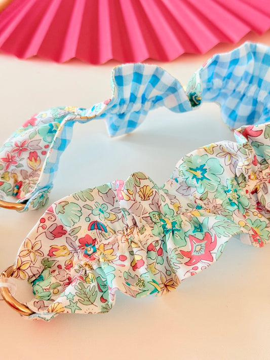 Conjunto Cuelga Movil Rizado Liberty Louise y Vichy