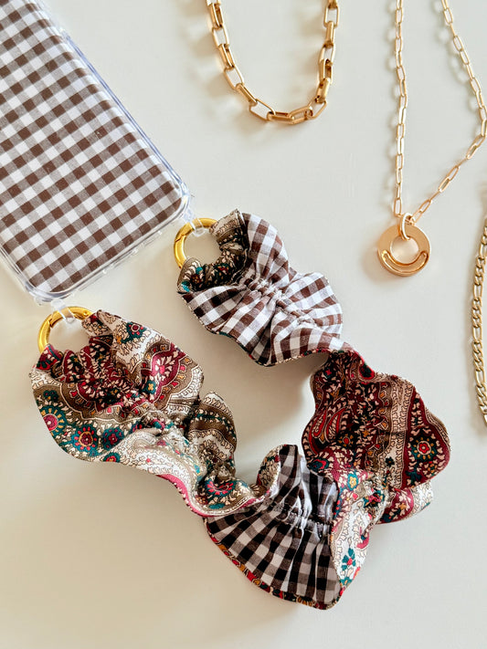 Conjunto Cuelga Movil Rizado Corto Russel y Vichy