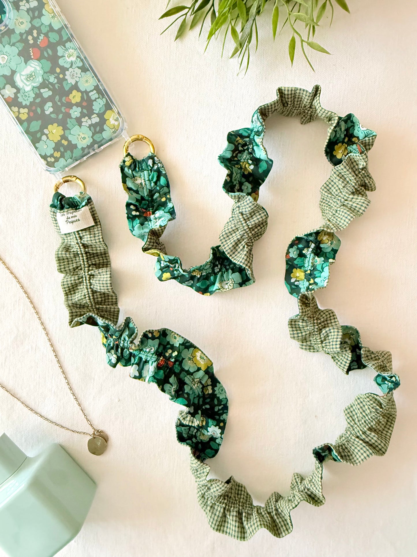 Conjunto Cuelga Movil Rizado Liberty Chantilly y Vichy