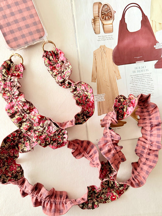 Conjunto Cuelga Movil Liberty Bray y Vichy