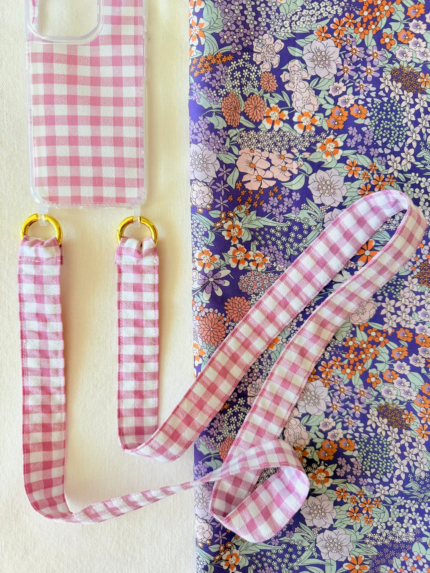 Conjunto Cuelga Móvil Vichy Malvarrosa