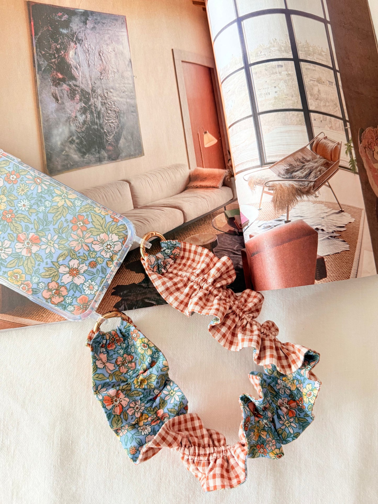 Conjunto Cuelga Movil Rizado Corto Belgravia y Vichy