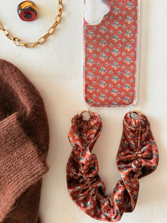 Cuelga Movil Rizado Corto Terciopelo