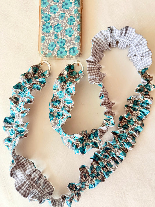 Conjunto Cuelga Movil Matera y vichy gris