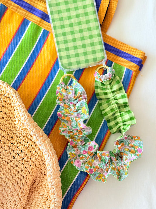 Conjunto Cuelga Movil Rizado Corto Liberty Oxford y Vichy