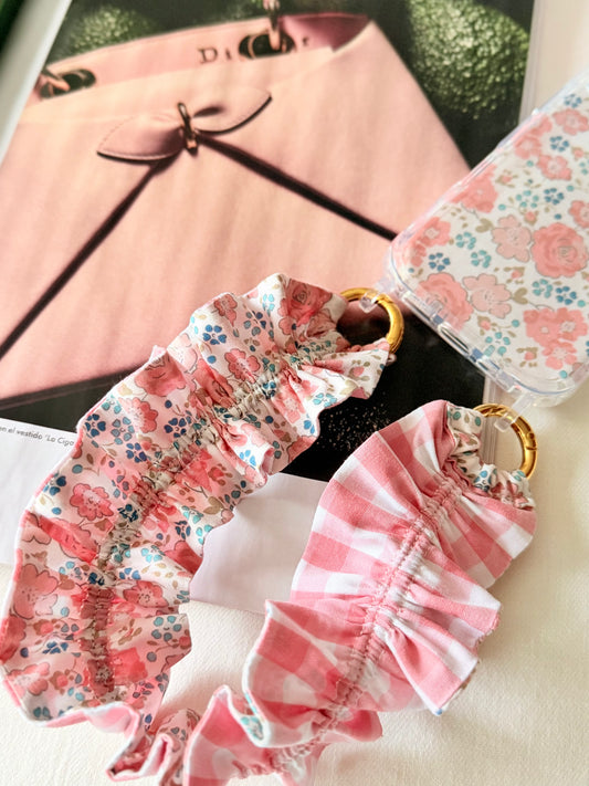 Conjunto Cuelga Movil Rizado Liberty Kingston y Vichy