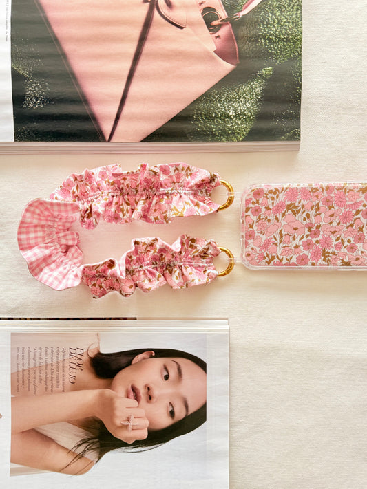 Conjunto Cuelga Movil Rizado Liberty Primrose y Vichy