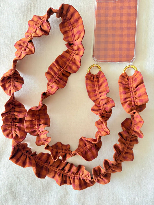 Conjunto Cuelga Movil Vichy Vino