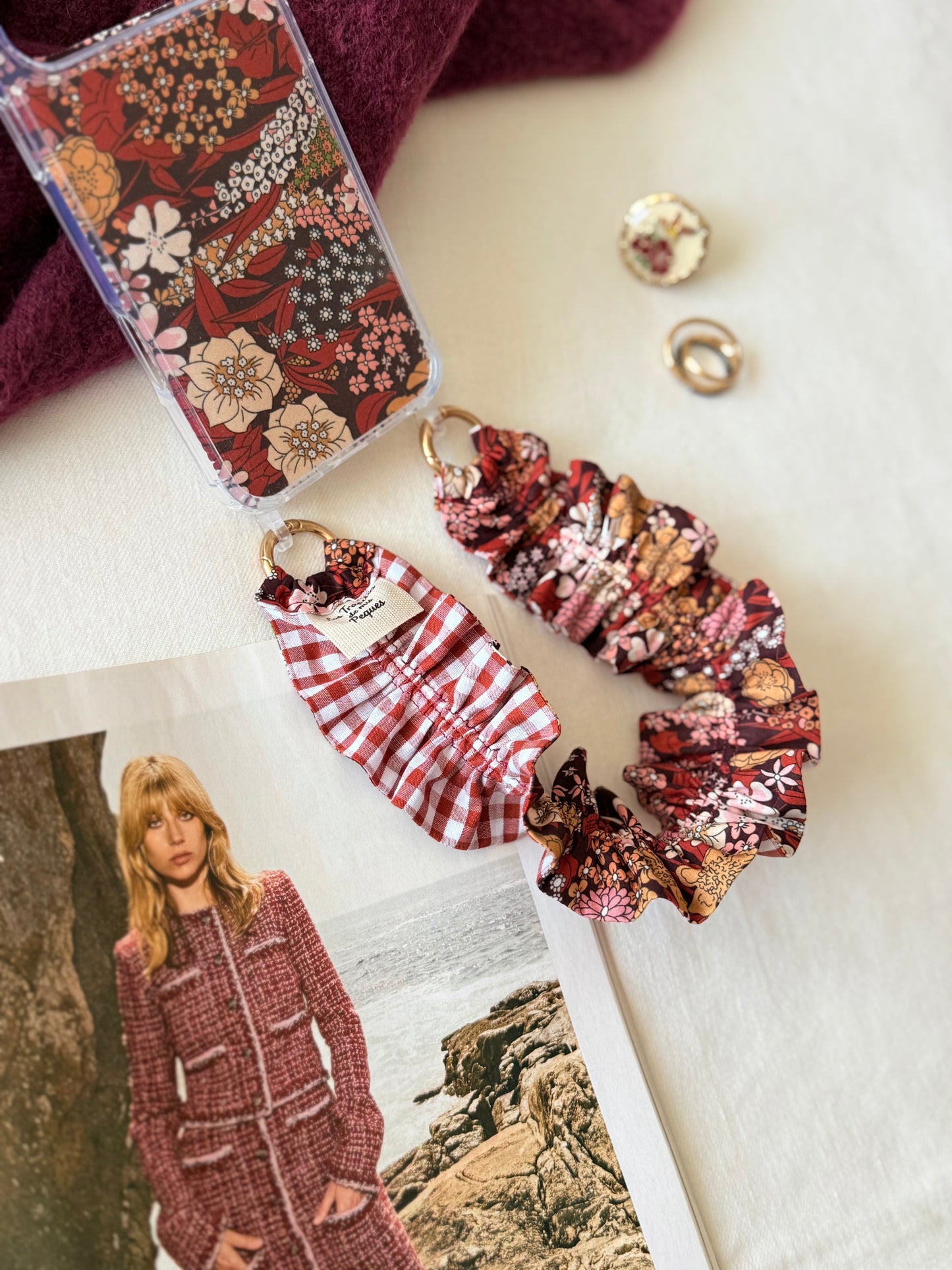 Conjunto Cuelga Movil Rizado Corto Liberty Warren y Vichy