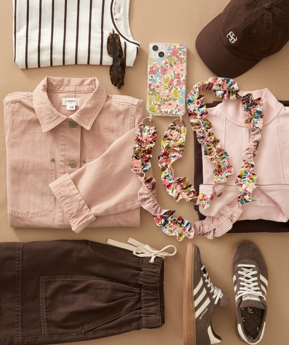 Conjunto Cuelga Móvil Rizado Betsy Poppy