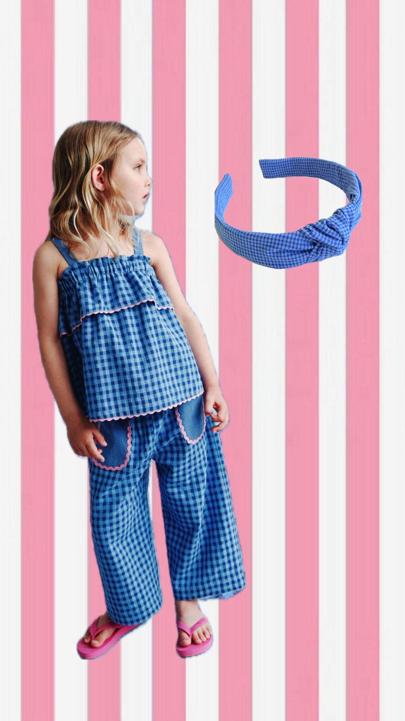 Diadema Nudo Vichy Royal