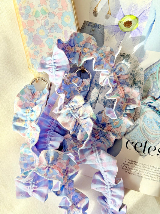 Conjunto Cuelga Móvil Liberty Betsy Celeste y vichy