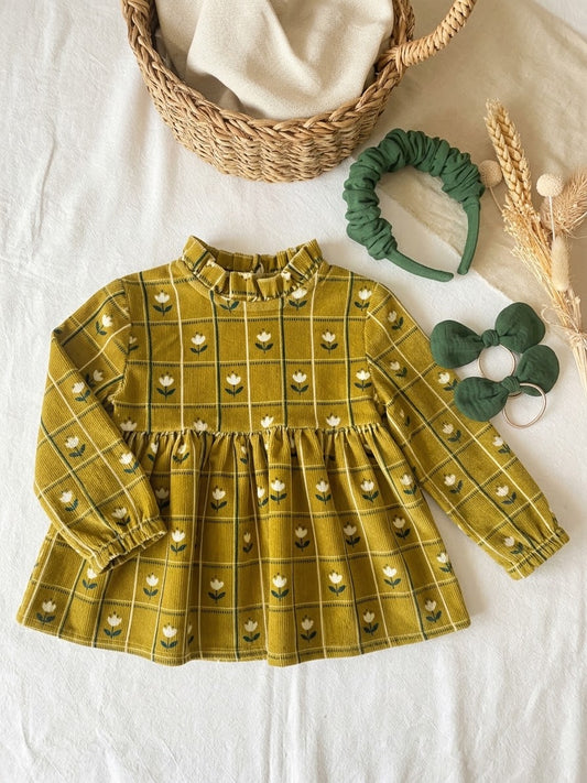 Diadema Scrunchie Verde Botella