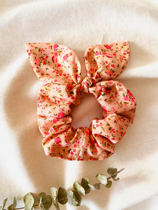 Scrunchie Orejitas Rosa