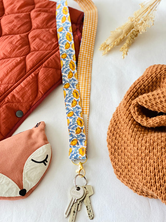 Cuelga Llaves / Landyards Liberty Girasoles y Vichy