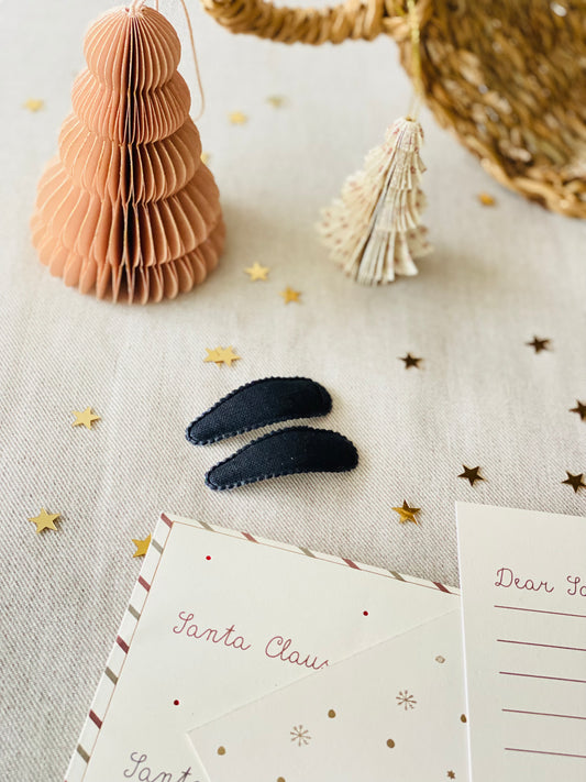 Pack Pinzas Lino Negro